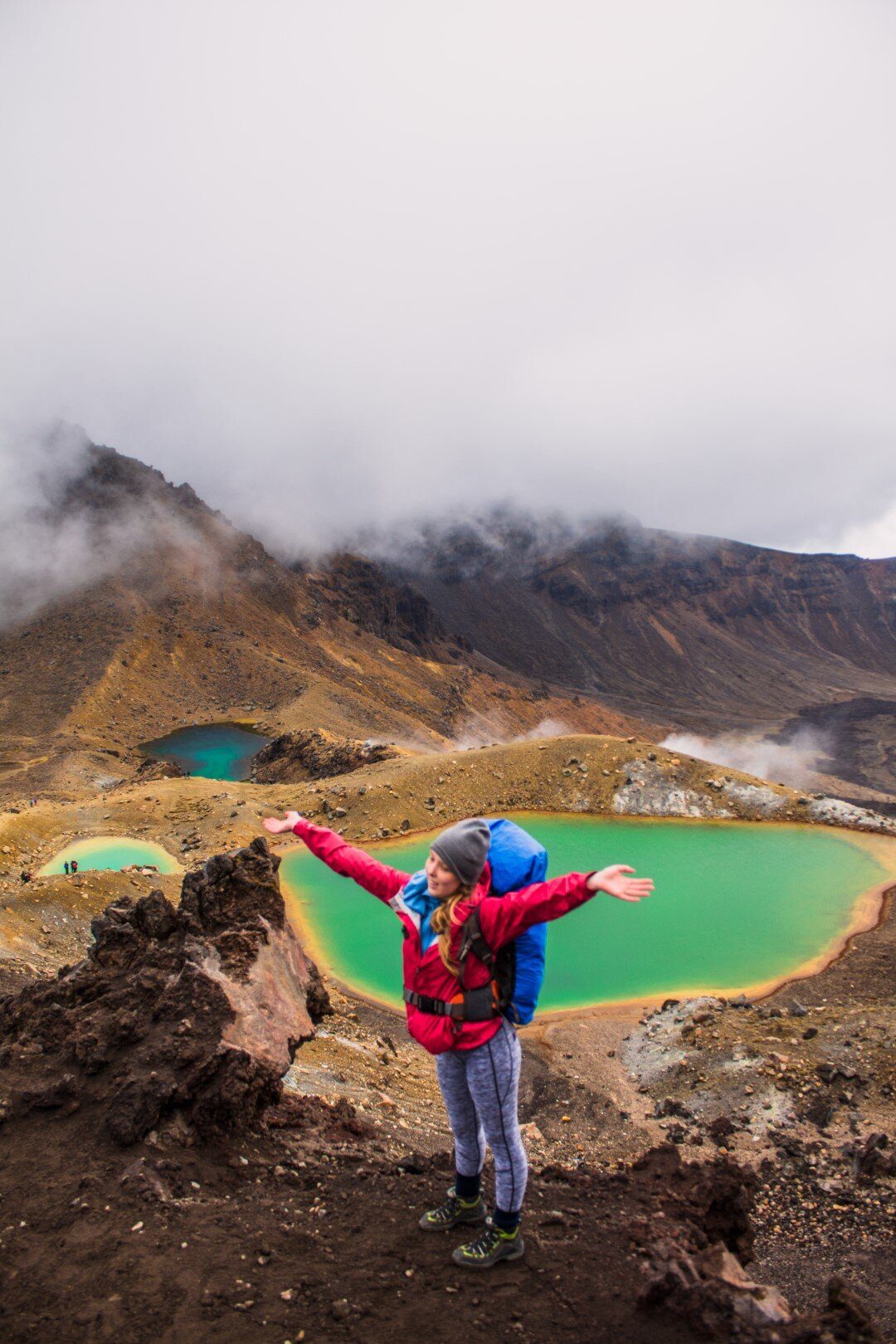 Day 1: “We made it to the highest point! Worth it!”