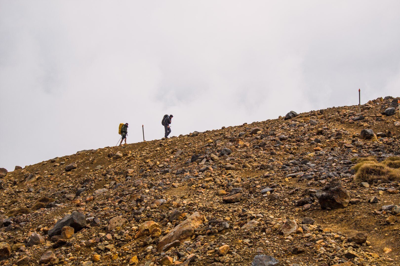 Day 1: Mangatepopo Hut to Oturere Hut